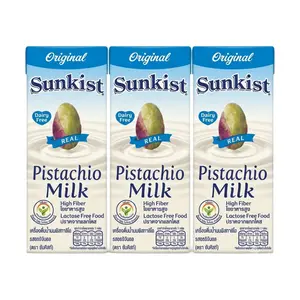 Sữa Hạt Dẻ Cười, Real Pistachio Milk, Original, Lactose Free, 3 Hộp (540ml) - SUNKIST